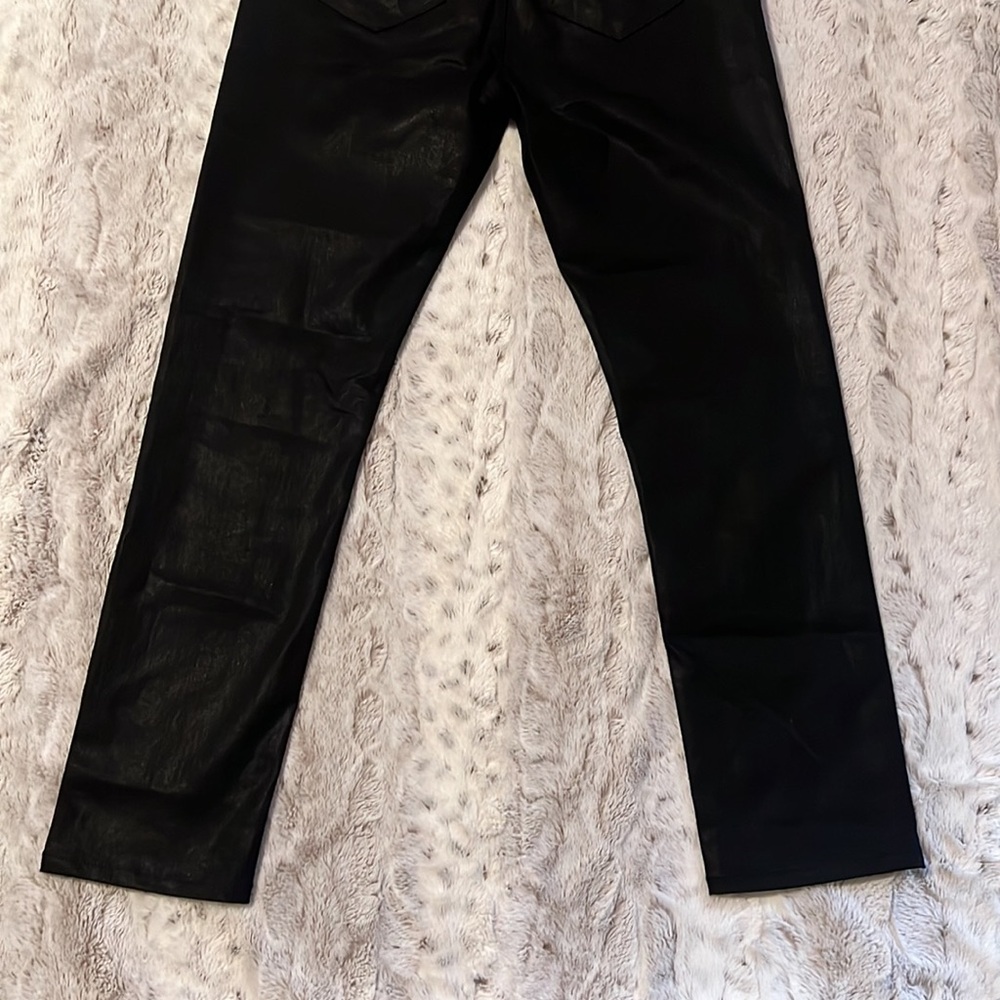 Monfrère Greyson Noir Coated Japanese Black Slim Denim Men Sz 31 - Picture 14 of 14